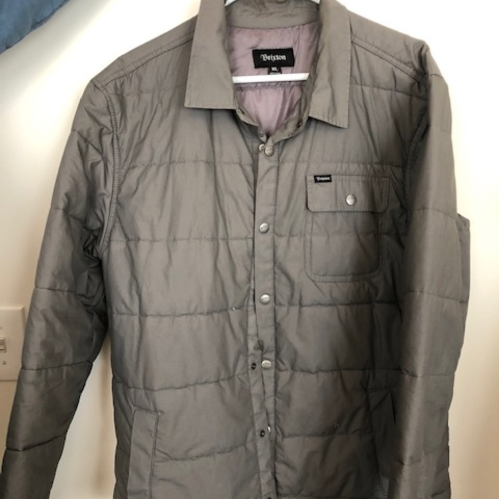 Brixton puffy shirt jacket